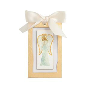 MP Gold Painted Acrylic Ornament