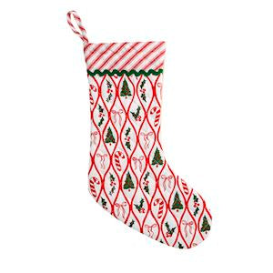 MP Block Print Stocking