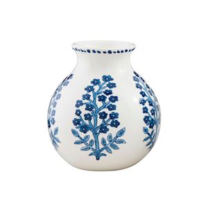 MP Blooms Block Print Flower Vase