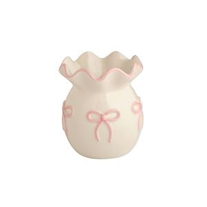 MP Valentine's Ruffle Bud Vase