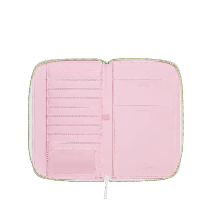 LP Travel Wallet  | Lime Feeling Good