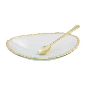 MP Glass w/ Gold Dip Bowl Set
