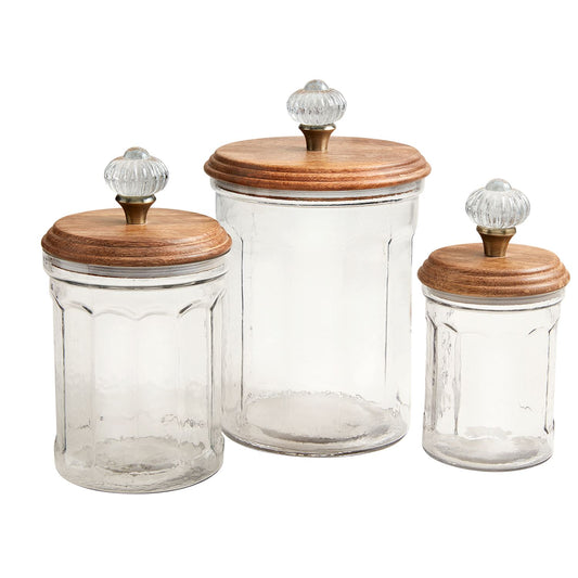 MP LG Glass Knob Canister