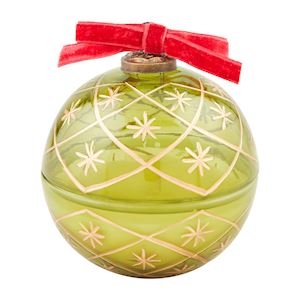 MP Glass Ornament Candles