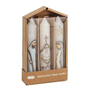 MP Nativity Mini Taper Set