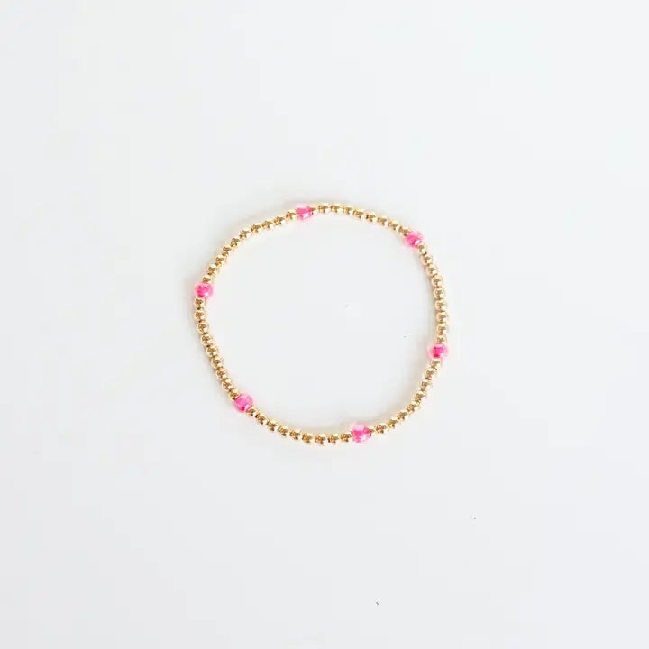 Hot Pink Poppi Bracelet