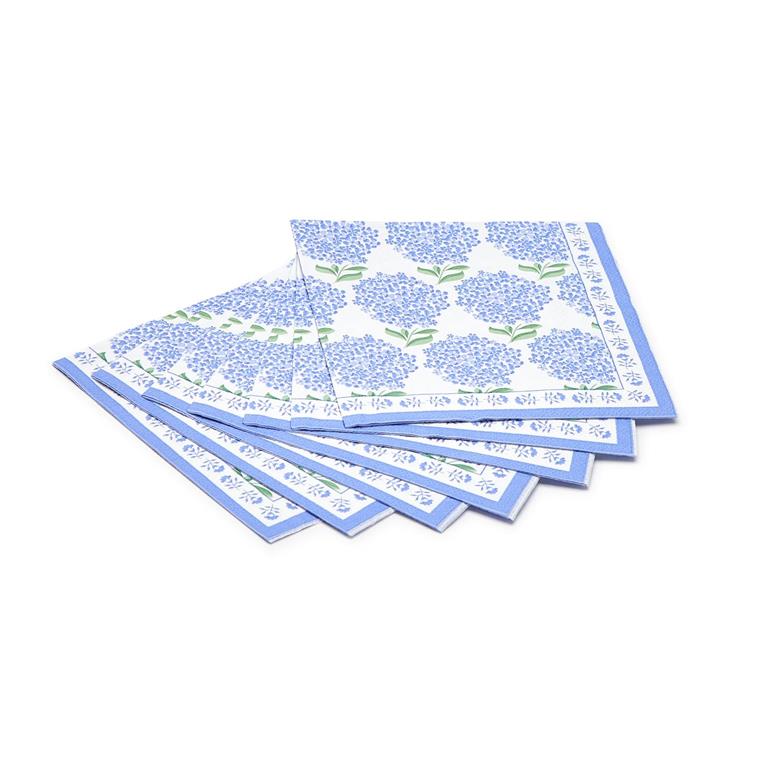 TC Hydrangea napkins