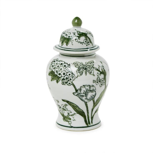 TC Green Ginger Jar 8"