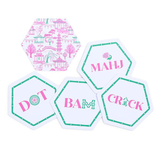 TC Let's Mahj Coaster Set-24