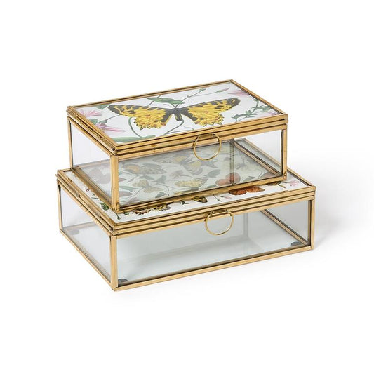 TC Glass & Brass Photo Boxes