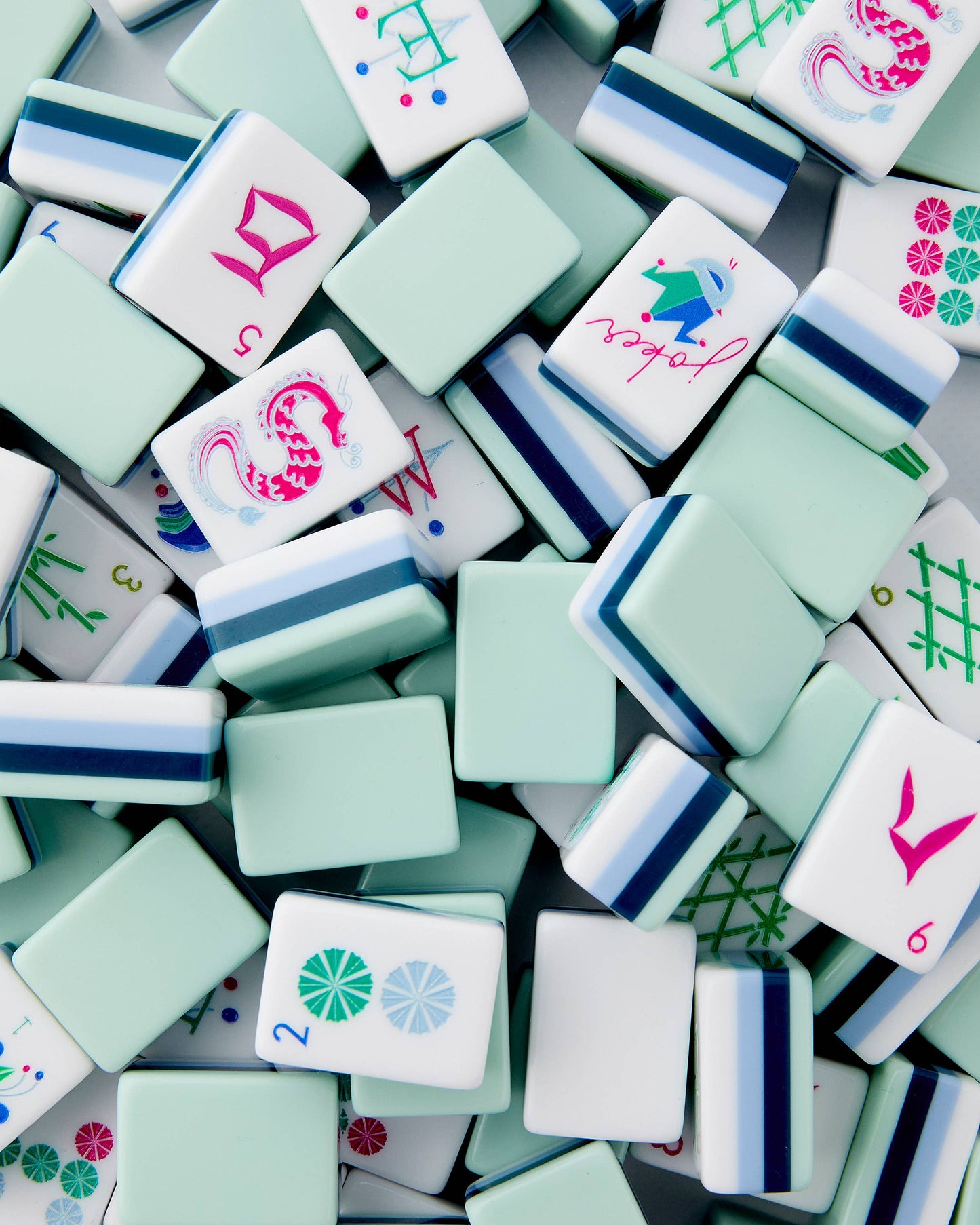 OMM Birdie Mahjong Tiles