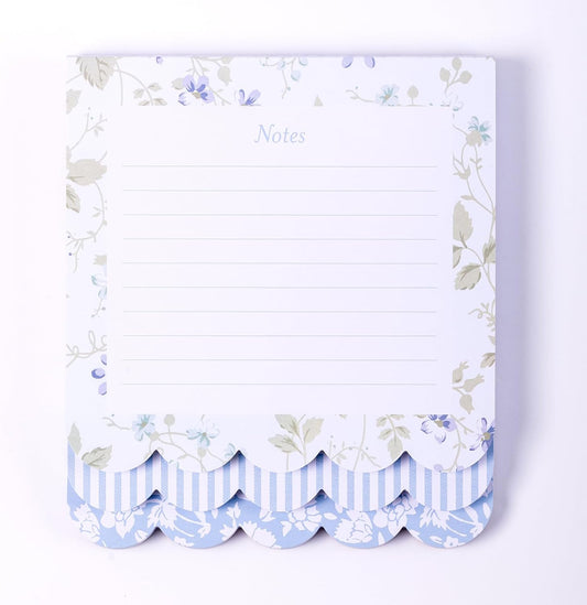 LA Layered Scallop Notepad