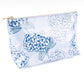 8 Oak Hydrangea Stem Clear Coated Travel Cosmetic Case