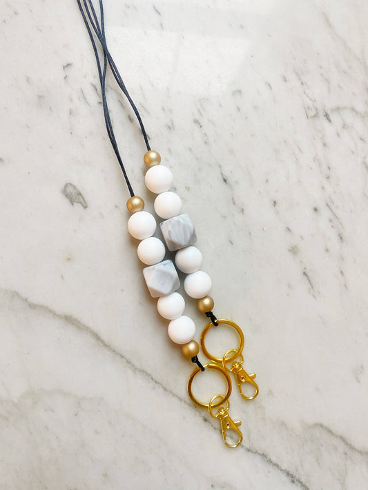 Classic Marble Lanyard