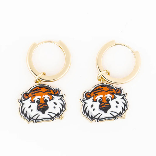 MM Aubie the Tiger Earrings Pendant
