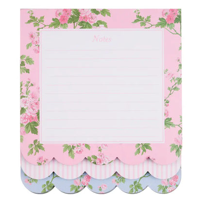 LA Layered Scallop Notepad