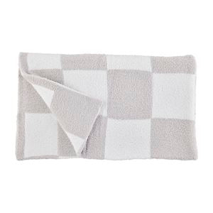 MP Chenille Checkered Blanket