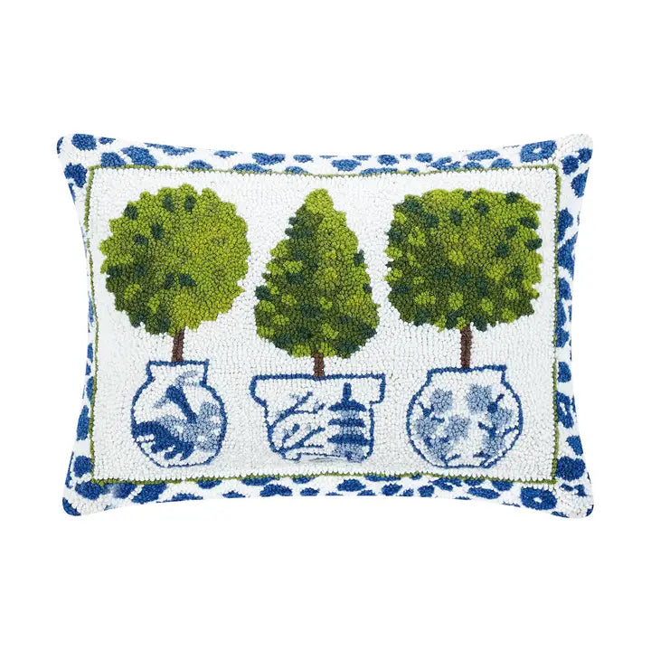 PH Leopard Printed Topiary Hook Pillow