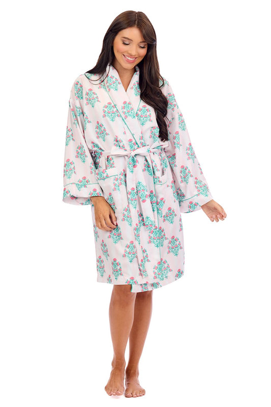 MP Dahlia Block Print Robe