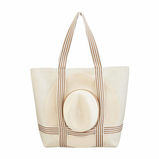 MP Hat & Tote Gift Set - Tan