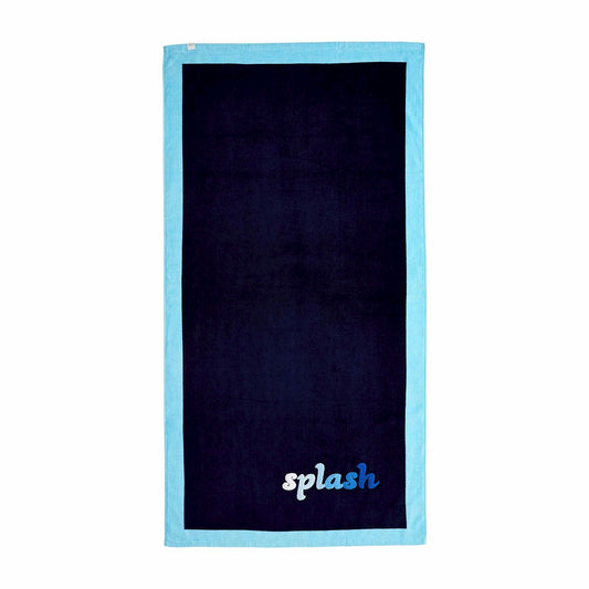 MP Boucle Beach Towel - Navy