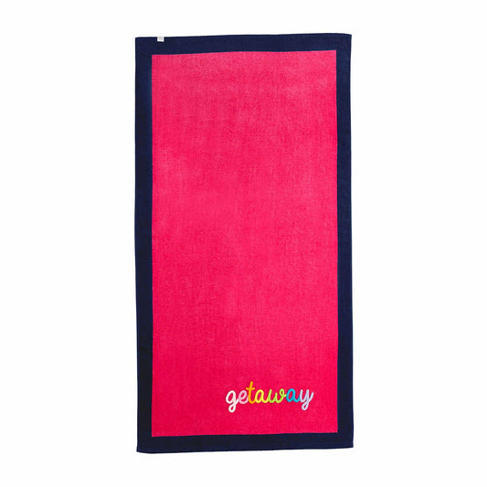 MP Boucle Beach Towel - Pink