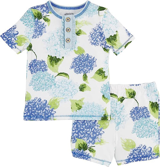 MP Hydrangea Pajamas Set