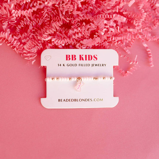 Bow Charm Sprinkle Bracelet (Kids Size)