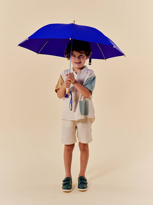 New! Royal Blue Children's Eco-Friendly Duckling Umbrella