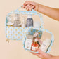TDE Clearly Chic Cosmetic Bag Set-Marigold Lane Blue
