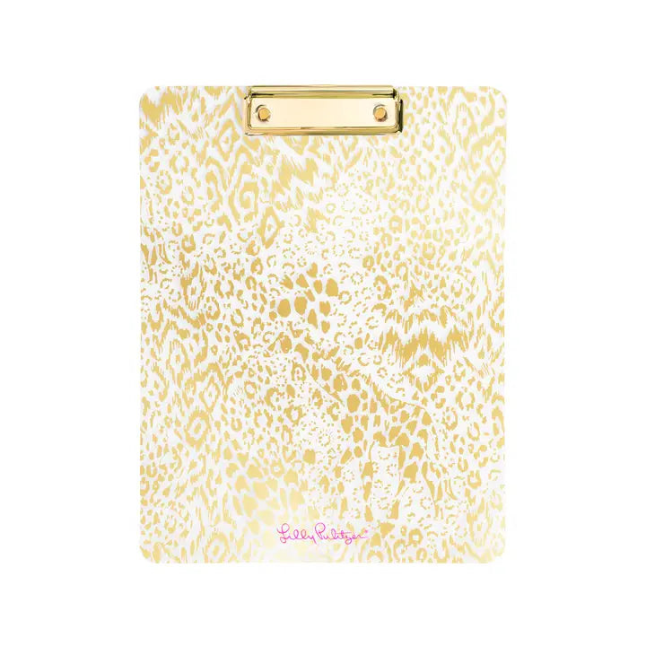 LP Acrylic Clipboard | Gold  Pattern Play
