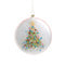 RI Confetti Tree Disc Ornament