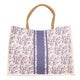 TRS Aldridge Garden Classic Tote-White/Blue