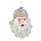 RI Santa Head Ornament 6"