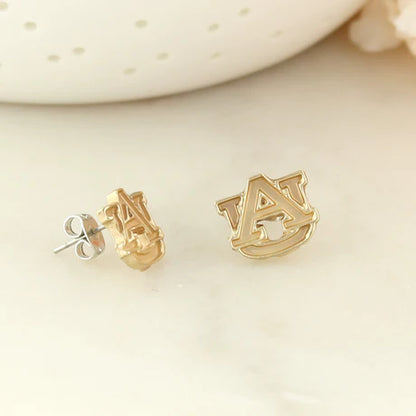 SEA Gold Stud Collegiate Earrings