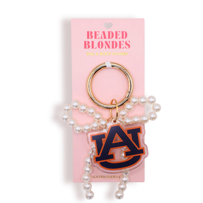 Beaded Blonde Bag & Boot Charm