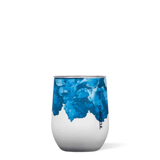 Stemless 12oz - Dutch Love Blue