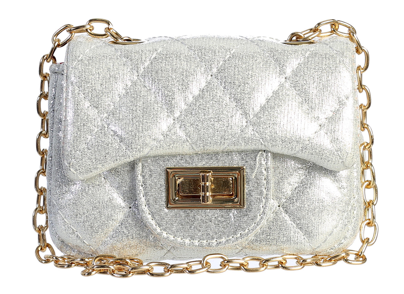 DE Metallic Purse - Silver