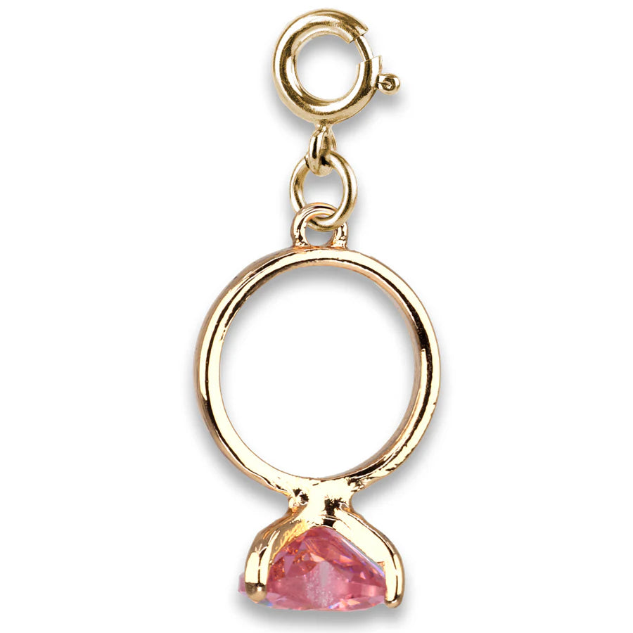 CI charm heart ring