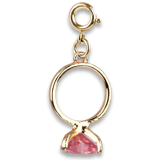 CI charm heart ring