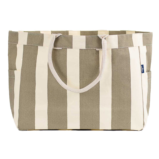 TRS Cabana Stripe Tote Natural/Natural