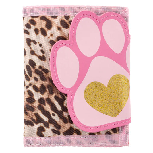 SJ wallet-cheetah(pinkpaw)