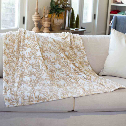 TRS Crown Throw Blanket