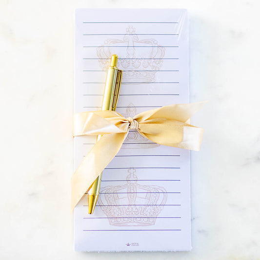 TRS Crown Notepad Gift Set