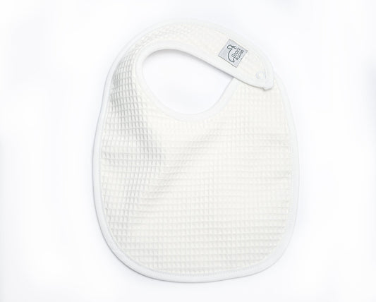 S&L Bib - White Waffle