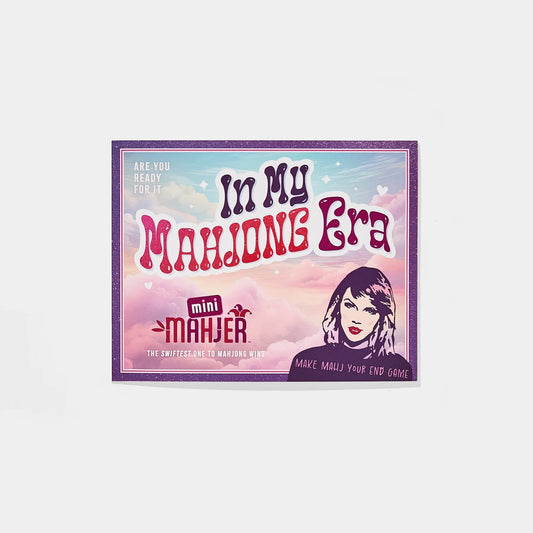 Mini Mahjer "In my Mahjong Era" Card