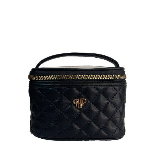 PN Getaway Jewelry Case - Quilted Black