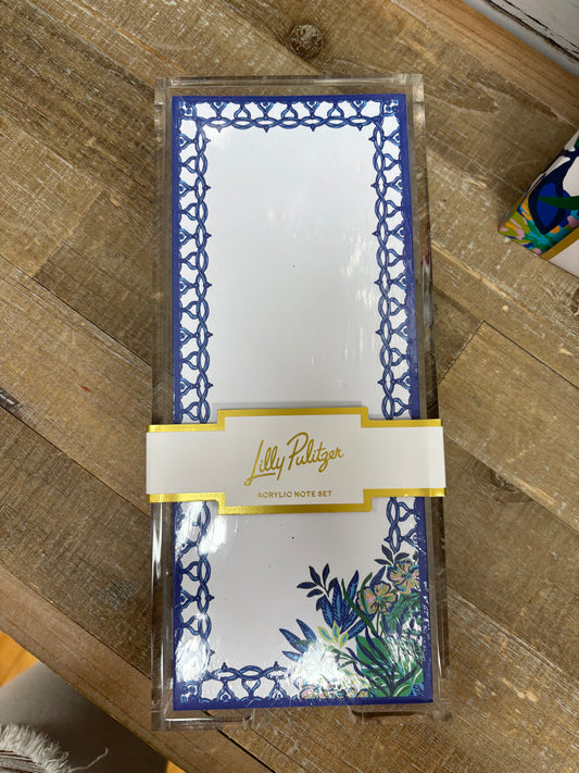 Lilly - Acrylic Note Set