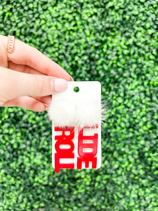 GS Earrings - Roll Tide Puff