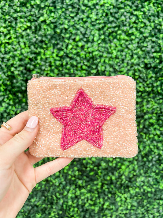GS Pouch - Pink Star